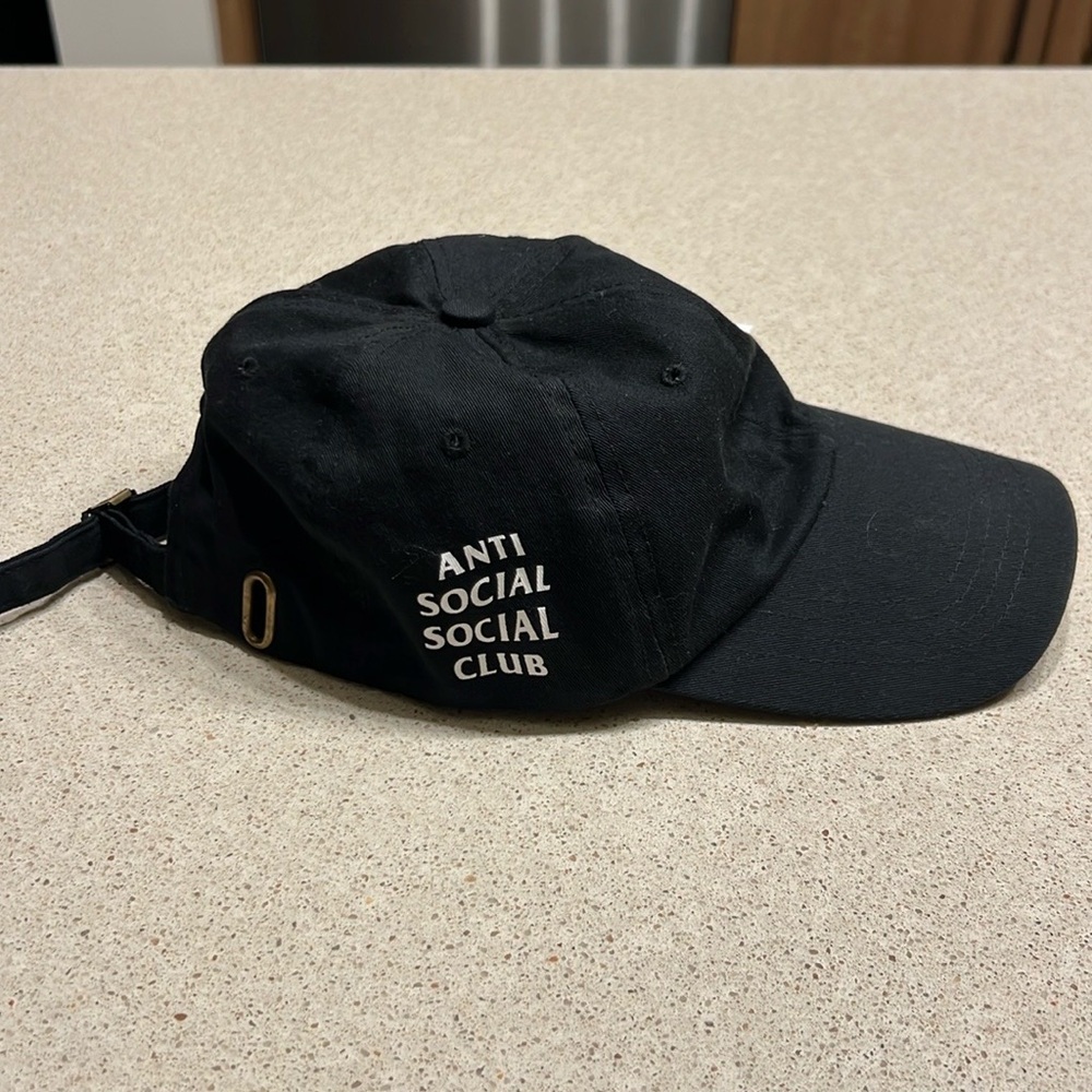 Black Anti Social Social Club Weird Cap (FW19)